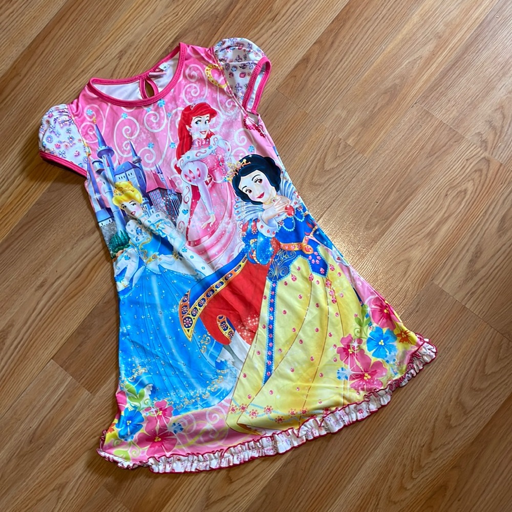 Disney, princess, pajamas, Cinderella, Snow White, and the little mermaid 🥰